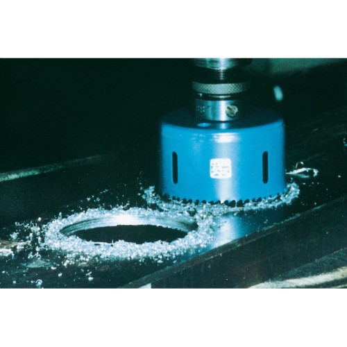 Corona bimetálica Co8/M42 Ø 98 mm, profundidad de corte 31 mm, para acero, acero inoxidable, chapa, madera