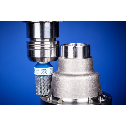 Carda brocha COMPOSITE FLEX PBUPR Ø 38 mm, mango Ø 6 mm, filamento SiC Ø 1,00 mm, grano 120, uso estacionario