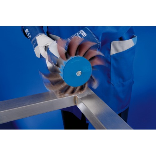 Abanico lijador POLIFLAP Ø 170x60 mm mango Ø 12 mm para la fabricación de estructuras de superficie