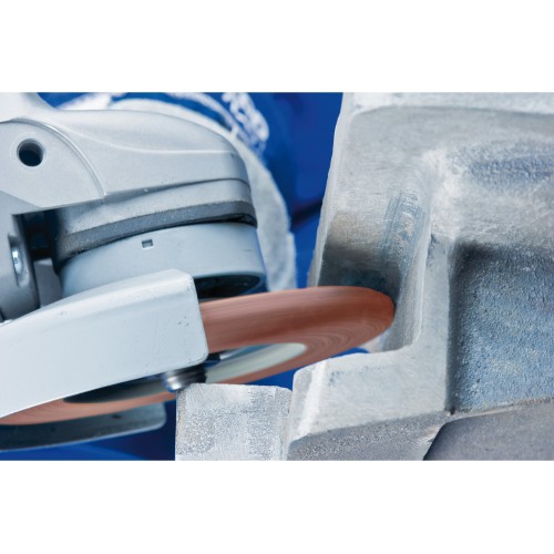 Disco de láminas lijadoras POLIFAN CURVE PFR 125x22,23 mm ancho L A40 línea SGP ALU para aluminio
