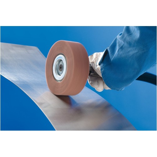 Abanico de vellón de núcleo POLINOX PNL Ø 150x50 mm agujero Ø 25,4 mm A180 para lijado fino y acabado