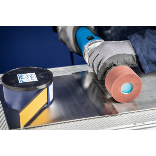 Cinta adhesiva ADB, acero inoxidable, ancho 50 mm, longitud 3 m, autoadhesiva, para la protección de superficies