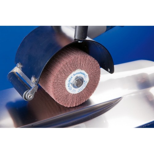 Rodillo de vellón POLINOX PNL Ø 100x100 mm chaveta Ø 19 mm A280 para lijado fino y acabado