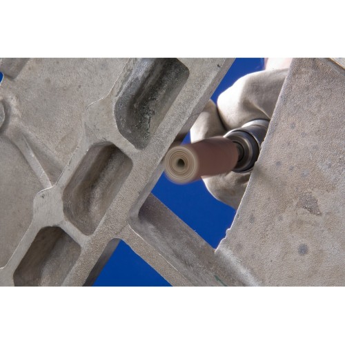 Rollos lijadores cilíndricos POLIROLL PR Ø 12x25 mm agujero Ø 3 mm corindón A50