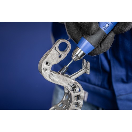 Disco de desbaste de corindón autoadhesivo PSA Ø 12 mm A80 para fabricación de herramientas y moldes