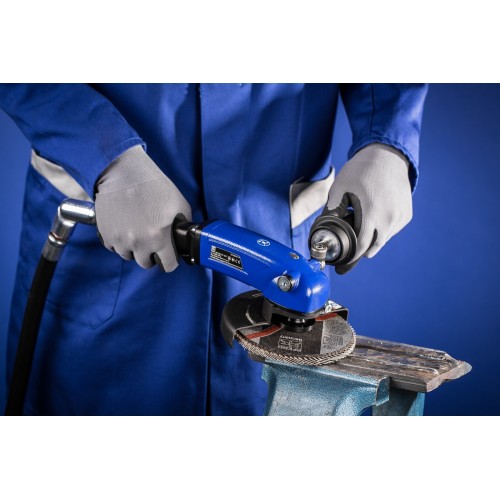 Turboamoladora angular neumática PWT 26/100 HV M14 para Ø 150 mm 10.000 r.p.m./2.600 vatios