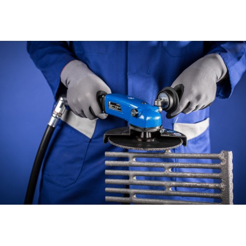 Turboamoladora angular neumática PWT 26/85 HV M14 para Ø 180 mm 8.500 r.p.m./2.600 vatios