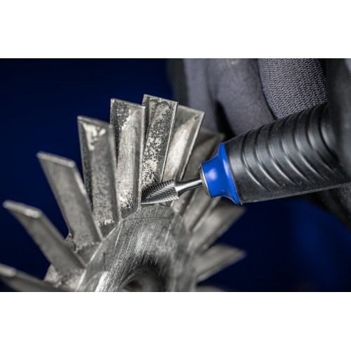 Fresa de metal duro de alto rendimiento MICRO forma árbol RBF Ø 06x13 mm, mango Ø 3 mm, mecanizado fino