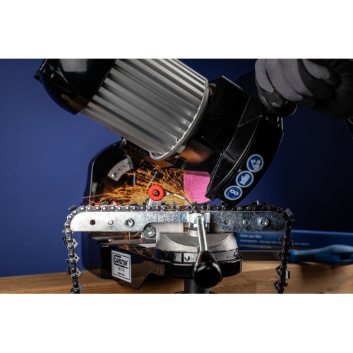 Disco de desbaste CHAIN SHARP CS-G Ø 145x3,2 mm, agujero Ø 22,2 mm A60 para afilar cadenas de motosierra