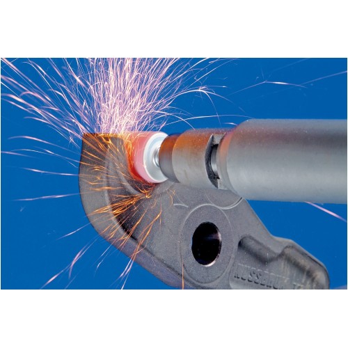 Punta de desbaste STEEL EDGE cilindro Ø 13x25 mm mango Ø 6 mm A46 para acero y acero de fundición