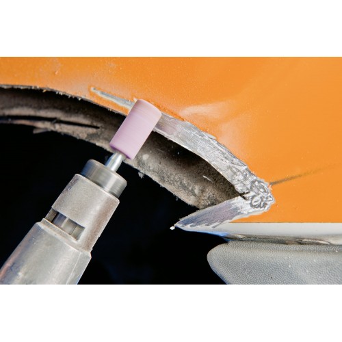 Punta de desbaste STEEL EDGE cilindro Ø 13x25 mm mango Ø 6 mm A46 para acero y acero de fundición