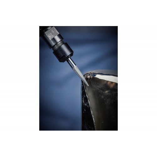Fresa de metal duro de alto rendimiento MICRO forma cónica en punta SKM Ø 03x11 mm, mango Ø 3 mm, mecanizado fino