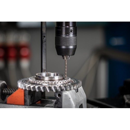Juego de brocas espirales de 10 piezas INOX HSSE N DIN 338 para materiales duros y resistentes