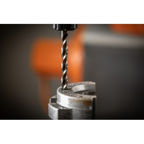 Broca espiral INOX Ø 11 mm HSS-E Co5 N DIN 338 135° para materiales duros y resistentes