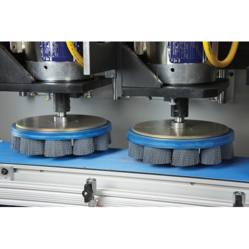 Carda de plato COMPOSITE FLEX DBU Ø 100x22,2 mm agujero, filamento SiC Ø 0,55 mm, grano 320, uso estacionario