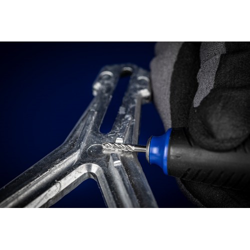 Fresa de metal duro de alto rendimiento ALLROUND forma cilíndrica redonda WRC Ø 03x13 mm, mango Ø 3 mm, basto universal