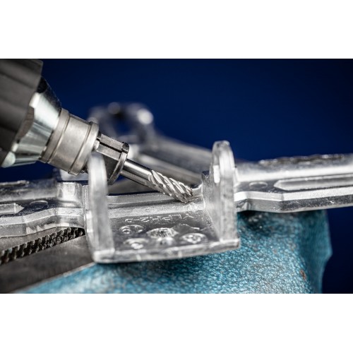 Fresa de metal duro de alto rendimiento ALLROUND forma cilíndrica redonda WRC Ø 06x16 mm, mango Ø 6 mm, basto universal