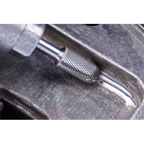 Fresa de metal duro de alto rendimiento MICRO forma cilíndrica redonda WRC Ø 10x20 mm, mango Ø 6 mm, mecanizado fino