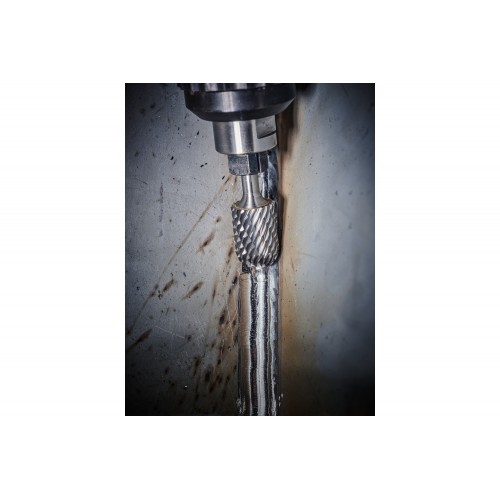 Fresa de metal duro de alto rendimiento STEEL forma cilíndrica redonda WRC Ø 16x25 mm, mango Ø 6 mm, para acero