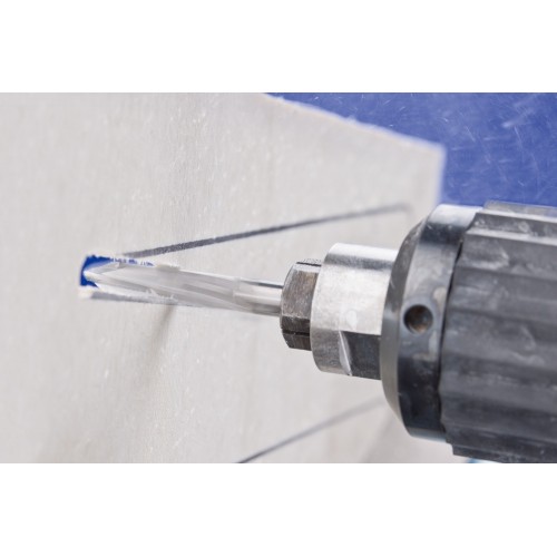 Fresa de metal duro de alto rendimiento PLAST ZBS forma cilíndrica ZYA Ø 06x25 mm, mango Ø 6 mm, para plásticos