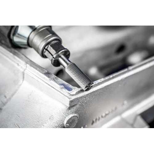 Fresa de metal duro de alto rendimiento MICRO cilíndrica ZYA Ø 12x25 mm, mango Ø 6 mm, mecanizado fino
