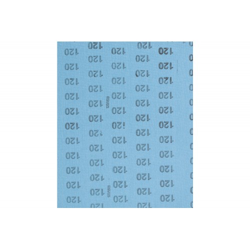 Pliegos de lija soporte de tela, corindón 230x280 mm BG BL A120 universal para madera, pintura y barniz (100)