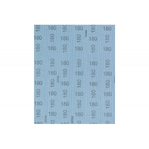 Pliegos de lija soporte de tela, corindón 230x280 mm BG BL A180 universal para madera, pintura y barniz (100)