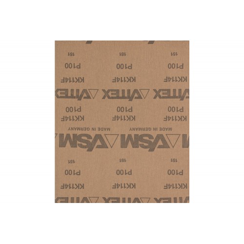 Pliegos de lija soporte de tela, corindón 230x280 mm BG BR A100 para acero en trabajos de gran exigencia