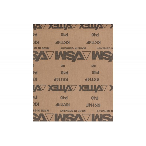 Pliegos de lija soporte de tela, corindón 230x280 mm BG BR A40 para acero en trabajos de gran exigencia