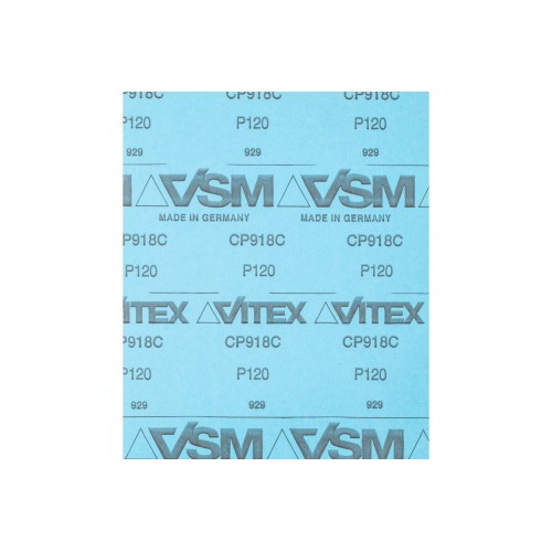 Papel pliego de lija resistente al agua 230x280 mm BP W SiC120 para trabajos de repaso de pintura