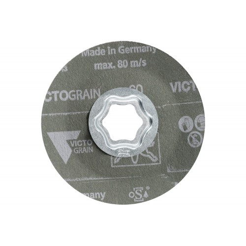 Disco de lija COMBICLICK Ø 100 mm VICTOGRAIN-COOL60 para acero y acero inoxidable