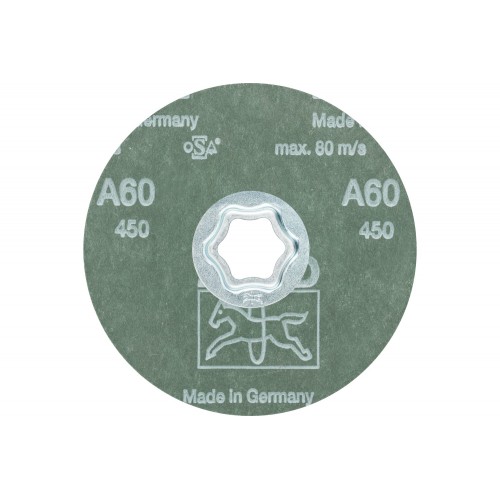 Disco de lija COMBICLICK, corindón, Ø 115 mm A60 para aplicaciones universales