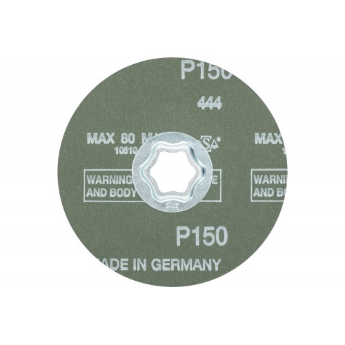 Disco de lija COMBICLICK, corindón, Ø 115 mm A-COOL150 para acero inoxidable