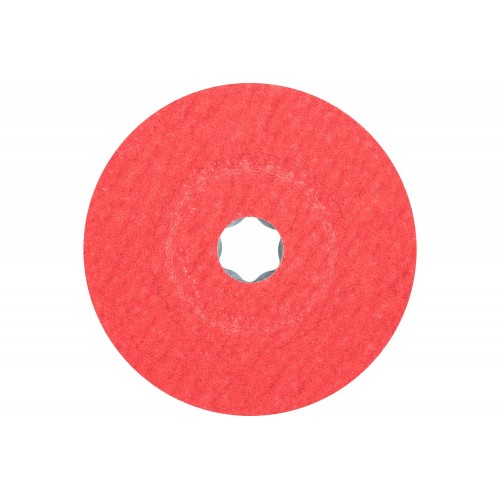 Disco de lija COMBICLICK, grano cerámico, Ø 115 mm CO-COOL60 para acero inoxidable