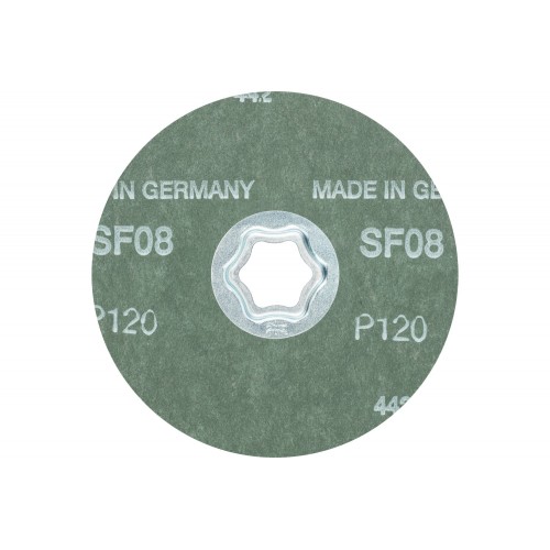 Disco de lija COMBICLICK, SiC, Ø 115 mm SIC120 para materiales no férricos duros