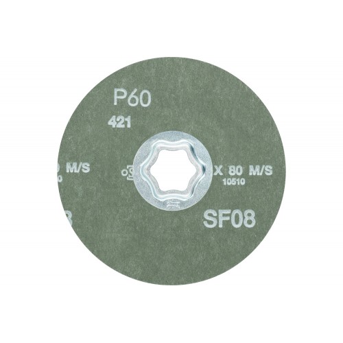 Disco de lija COMBICLICK, SiC, Ø 115 mm SIC60 para materiales no férricos duros