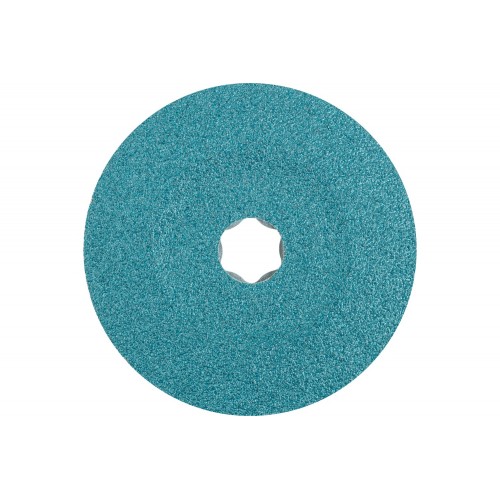 Disco de lija COMBICLICK, circonio, Ø 115 mm Z50 para un arranque máximo en acero