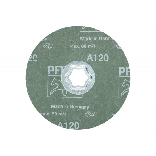 Disco de lija COMBICLICK, corindón, Ø 125 mm A120 para aplicaciones universales