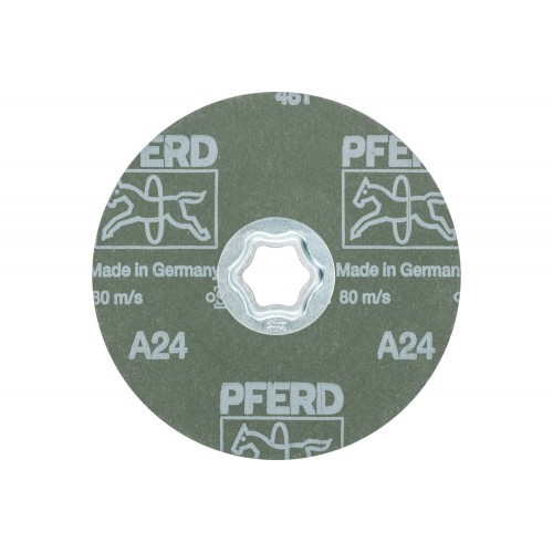 Disco de lija COMBICLICK, corindón, Ø 125 mm A24 para aplicaciones universales