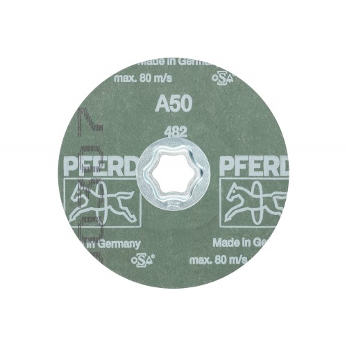 Disco de lija COMBICLICK, corindón, Ø 125 mm A50 para aplicaciones universales