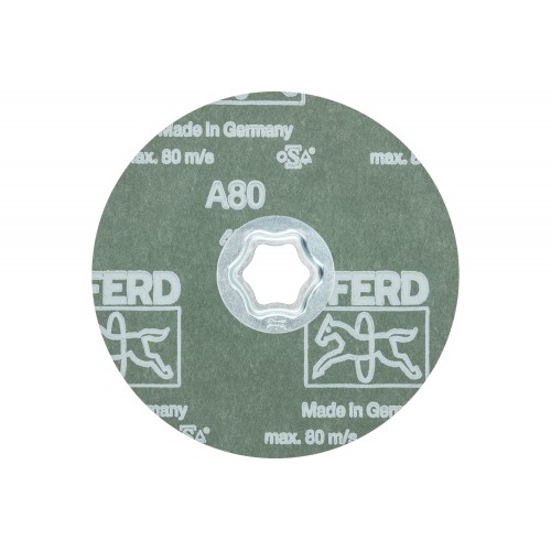 Disco de lija COMBICLICK, corindón, Ø 125 mm A80 para aplicaciones universales