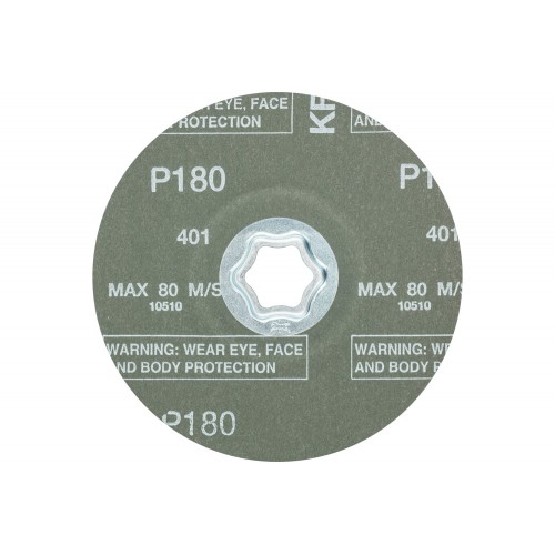 Disco de lija COMBICLICK, corindón, Ø 125 mm A-COOL180 para acero inoxidable