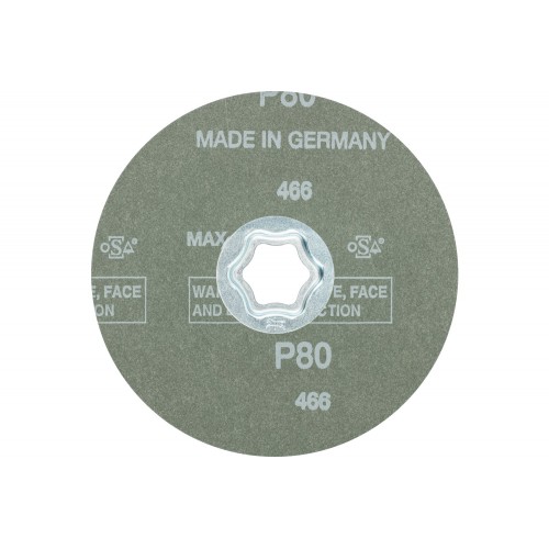 Disco de lija COMBICLICK, corindón, Ø 125 mm A-COOL80 para acero inoxidable