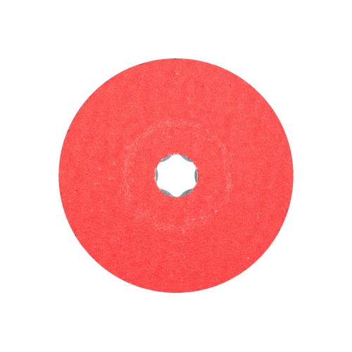 Disco de lija COMBICLICK, grano cerámico, Ø 125 mm CO-COOL36 para acero inoxidable (5)