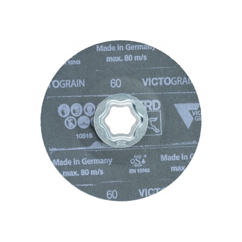 Disco de lija COMBICLICK Ø 125 mm VICTOGRAIN-COOL60 para acero y acero inoxidable
