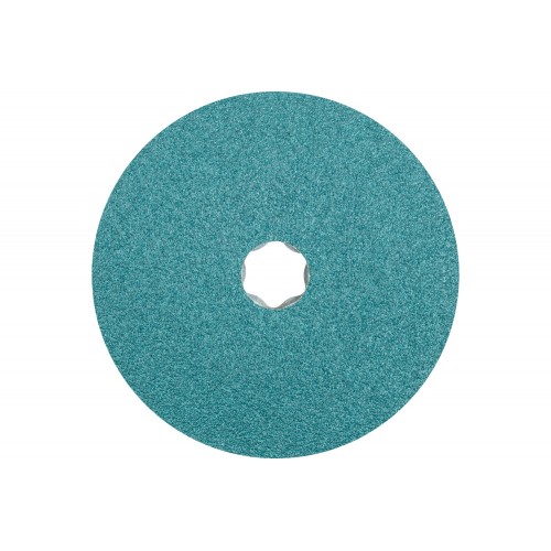 Disco de lija COMBICLICK, circonio, Ø 125 mm Z50 para un arranque máximo en acero