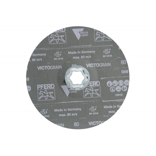 Disco de lija COMBICLICK Ø 180 mm VICTOGRAIN-COOL80 para acero y acero inoxidable