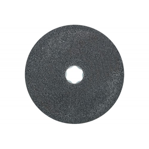 Disco de vellón prensado COMBICLICK CC PNER Ø 125 mm semiblando SiC, fino para acabado