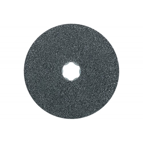 Disco de vellón prensado COMBICLICK CC PNER Ø 115 mm blando SIC, fino para acabado