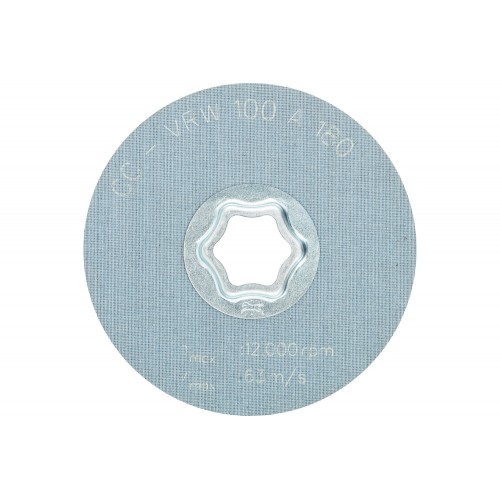 Disco de vellón blando COMBICLICK CC Ø 100 mm A180, para limpieza y satinado con amoladora angular